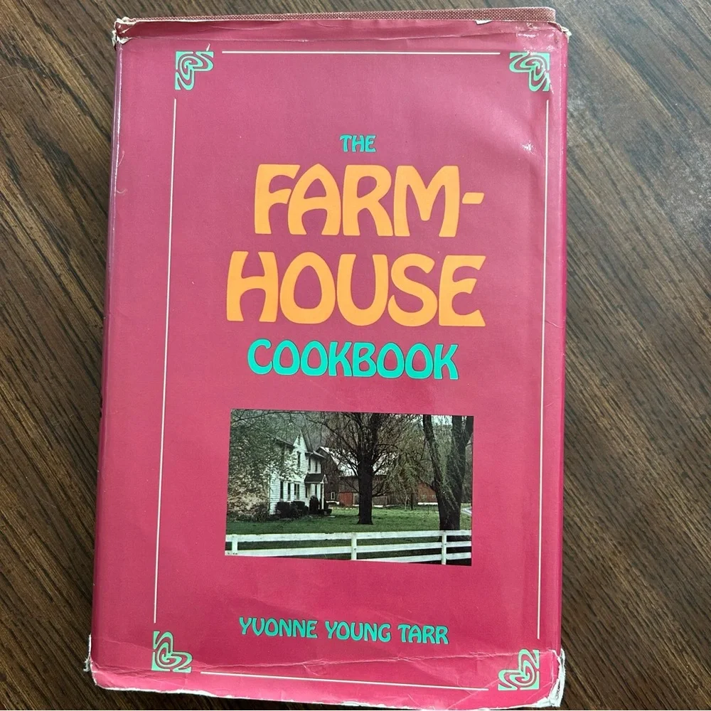 The Farmhouse Cookbook by Yvonne Young Tarr -‎ Red Cover